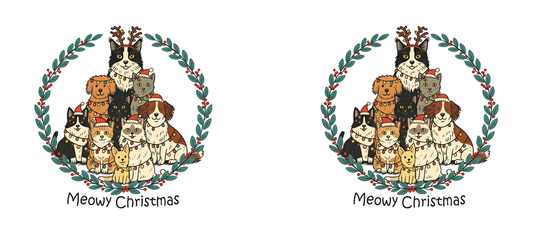 Meowy Christmas Mug