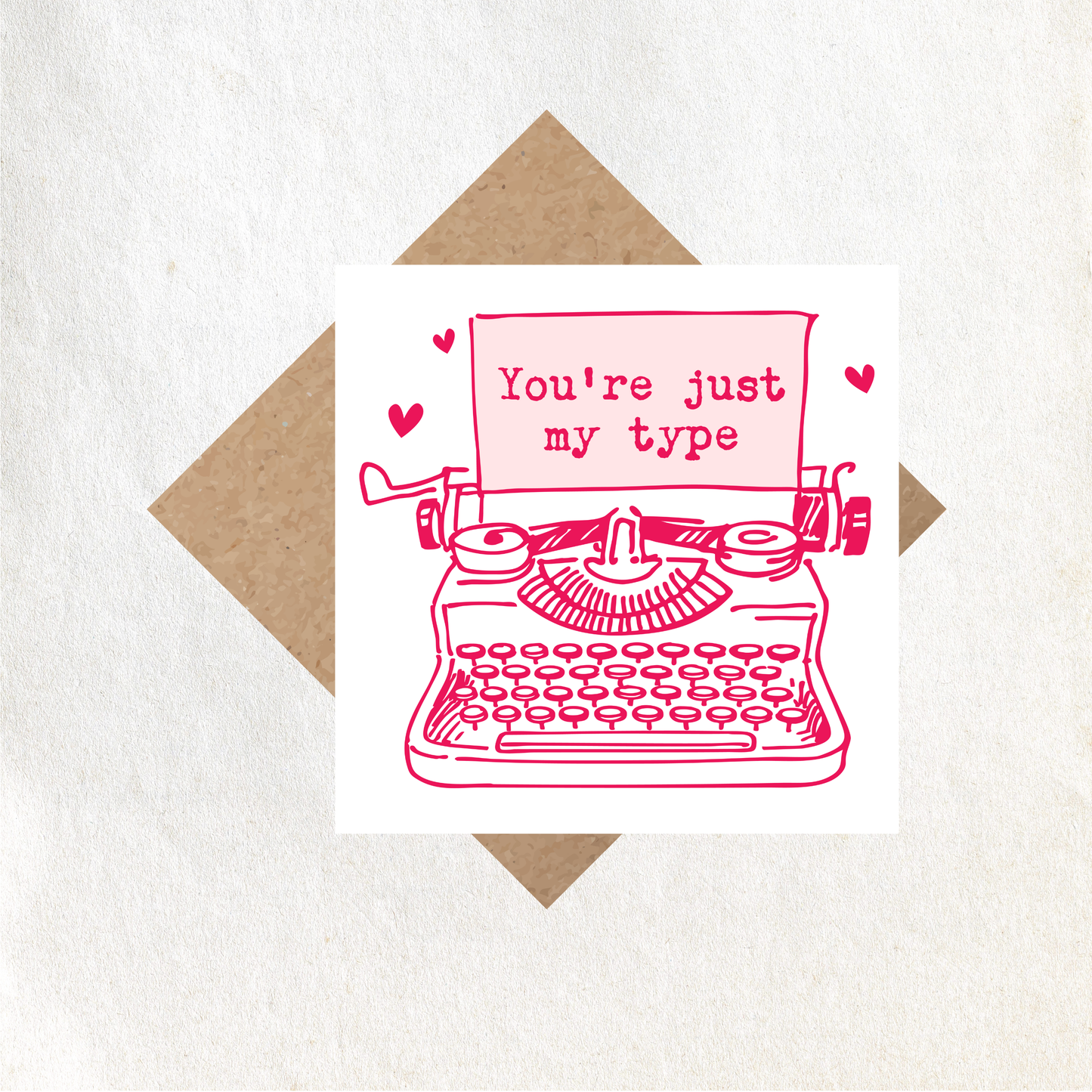 Valentines Typewriter