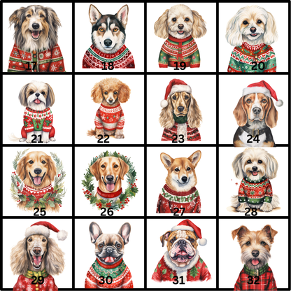 Dog Christmas Card 56 designs