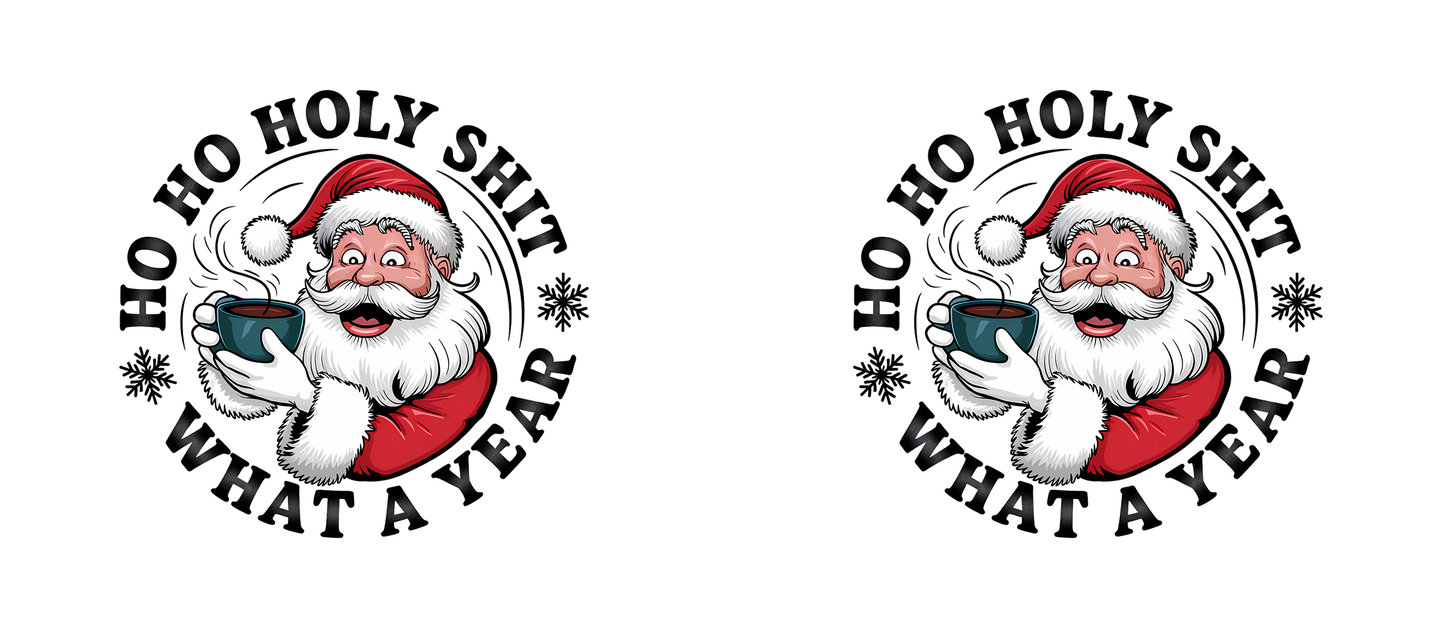 Ho Ho HO What a Year Mug