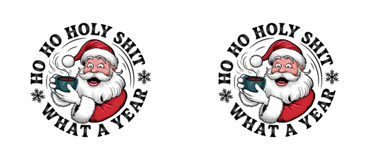 Ho Ho HO What a Year Mug