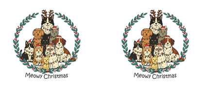 Meowy Christmas Mug