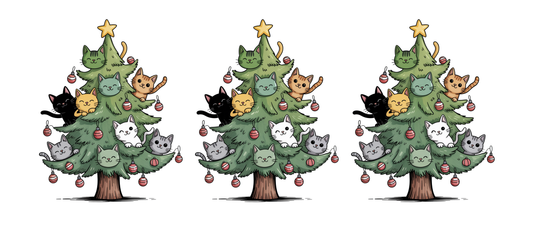 Cat Christmas Tree Mug