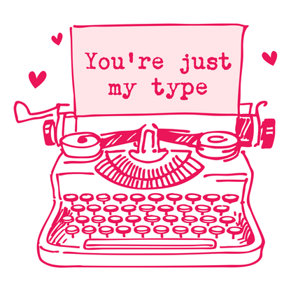 Valentines Typewriter