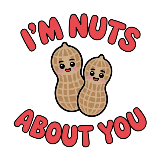 Valentines I'm Nuts About You Card
