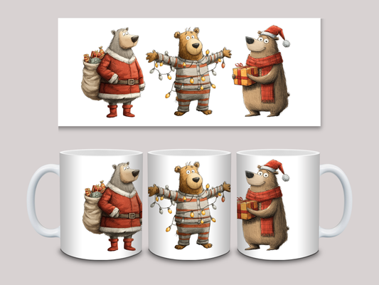 Bear Christmas Mug