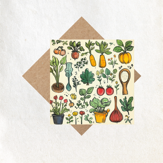 Cottage Garden Card 1